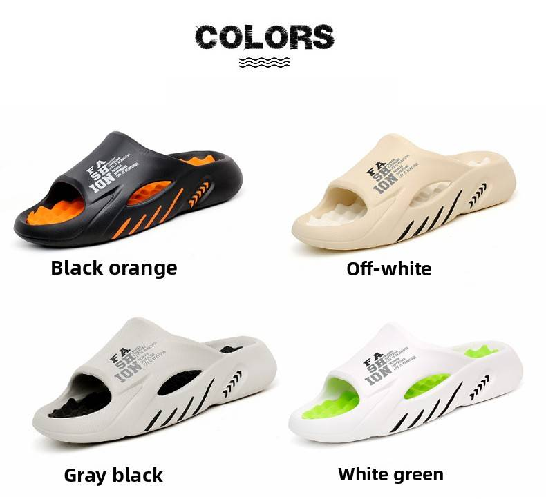 Sandalias Cloud Cushion para hombre - Sandalias de masaje de verano de dos colores, suela suave y soporte para el arco, antideslizantes, informales, para el hogar y el exterior._voghion.com