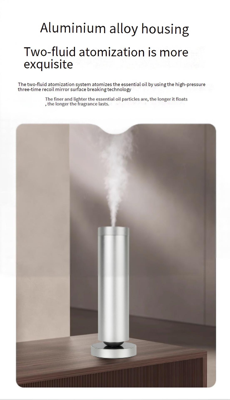 Proem Plug-in Smart Aroma Diffuser für den Einsatz zu Hause, im Büro und im gewerblichen Bereich – Automatisches Sprühen, Timer, Fernbedienung, leiser Betrieb, keine Batterie erforderlich_voghion.com