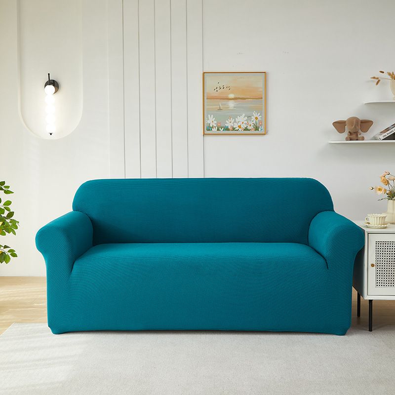 Copridivano elasticizzato in maglia di mais - Copridivano in pile spesso a copertura totale per divani, poltrone e divani componibili (diversi colori e misure)_voghion.com