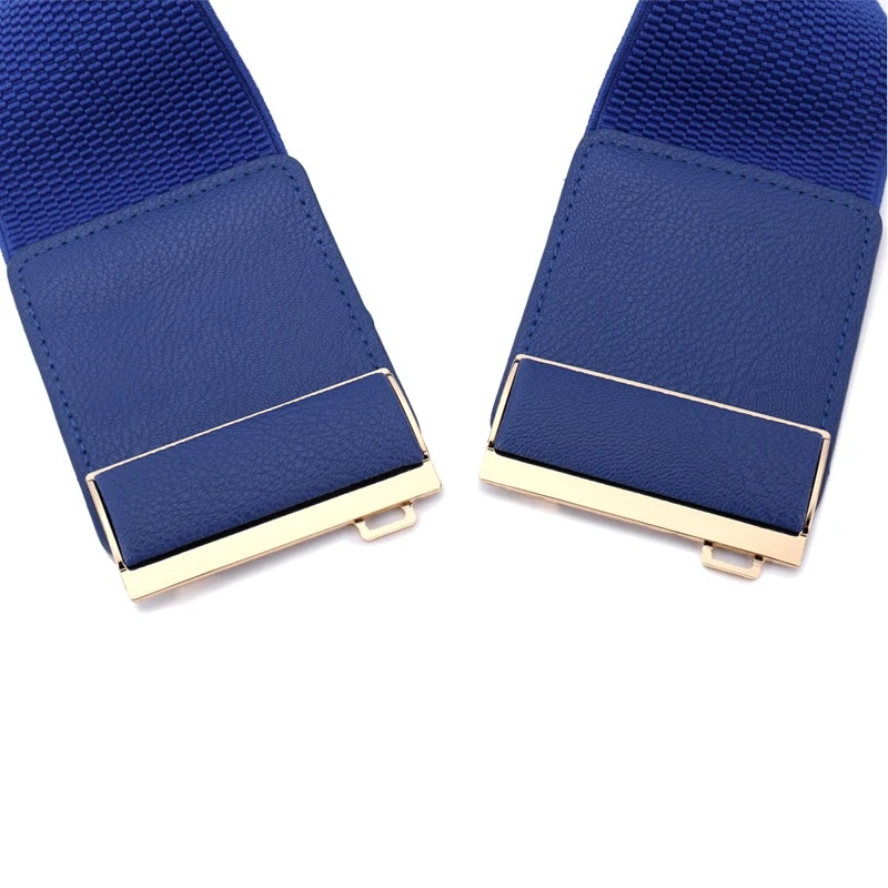 HOT Womens Belt Elastic Stretch Cinch Lady Cummerband Plus Size Girls Waistband Waist Seal 7.5cm Wide_voghion.com