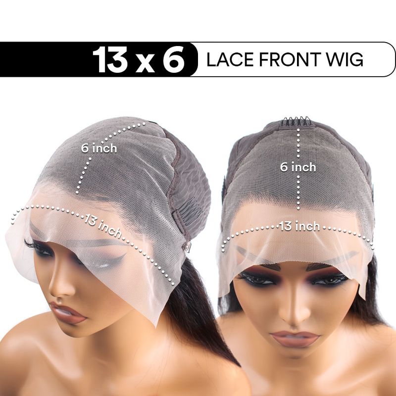 hot selling 360 Brazilian Human Hair For Women Straight Front 5x5 Closure Wig 13x6 Hd Lace Pre Plucked Bob Wigs_voghion.com