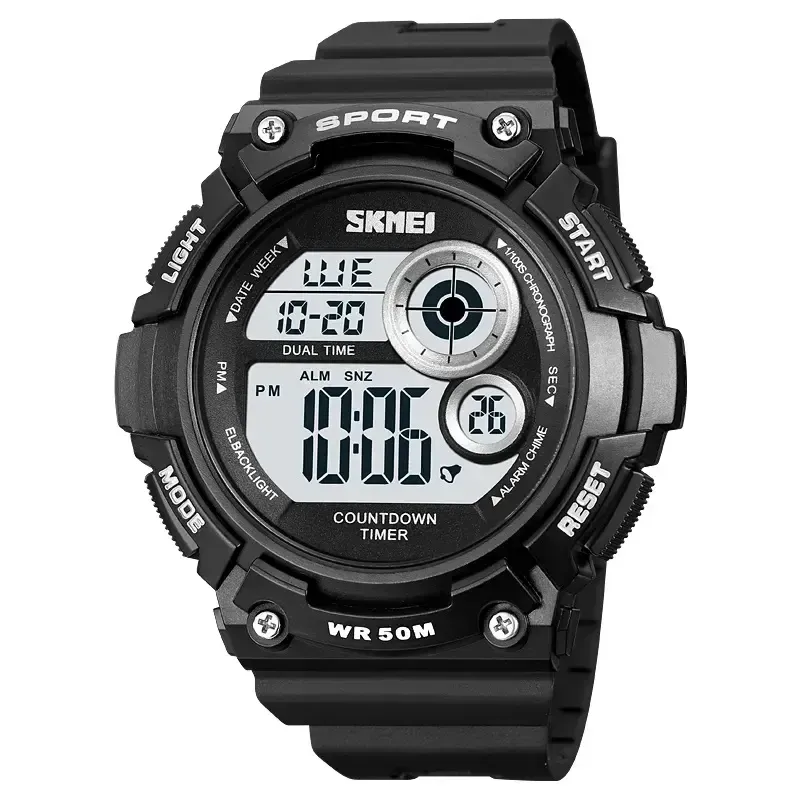 Orologio da polso elettronico alla moda per bambini, studenti, adolescenti, resistente all'acqua, orologi digitali sportivi per uomo_voghion.com