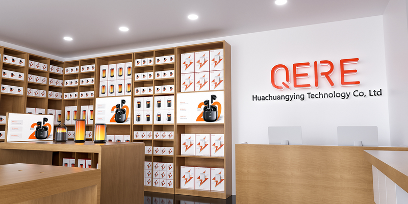 Cross border brand QERE E50 TWS digital display in ear wireless Bluetooth headset e sports game ultra long battery life_voghion.com