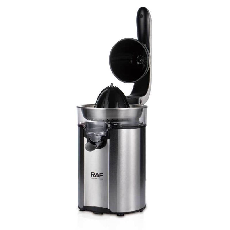 RAF Electric Orange Juicer - Fully Automatic Fresh Squeezed With Pulp Separation, Household Citrus Press_voghion.com