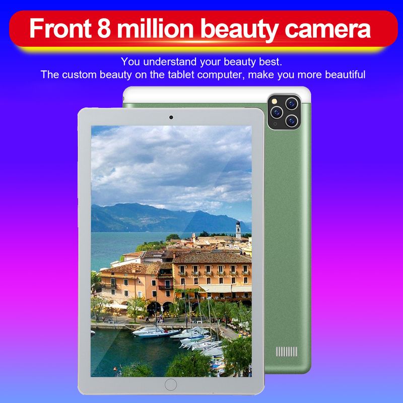Tablets 10 Inch Tablet Computer,Three Cameras, 6735 Dual SIM Card Calls, HD Screen_voghion.com