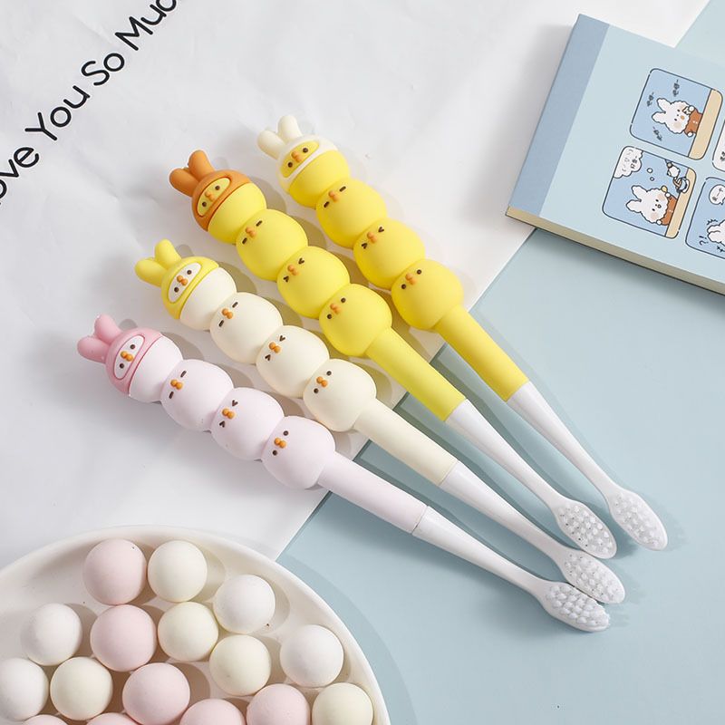 Brosse à dents portable à grande tête pour adulte, brosse à dents ultra-fine à poils souples, paquet individuel, adaptée aux parents et aux enfants_voghion.com