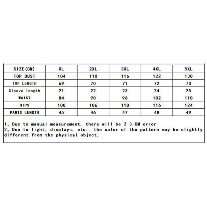 20705 Nytt ensfarget mote uformelle buksesett for kvinner Plus size DSet_voghion.com