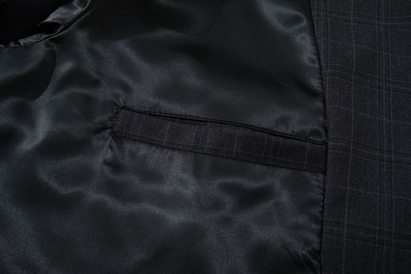 Eon Modish 25 Autumn New High-Quality Simple Plaid Loose Suit Blazer_voghion.com