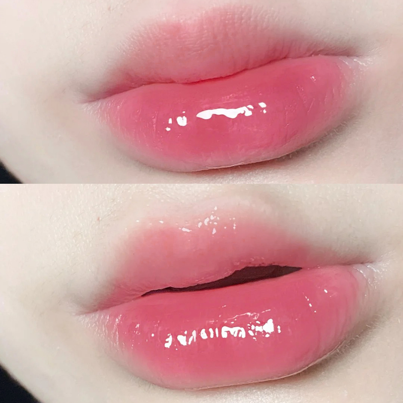 Mirror dye lip gloss waterproof moisturizing liquid lipstick durable transparent jelly sexy red lip gloss Kore_voghion.com
