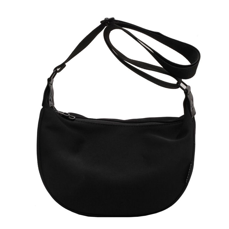 Nylon For Women Lazy Style Crescent Simple Couple Dumpling Sports Casual Crossbody Bag_voghion.com