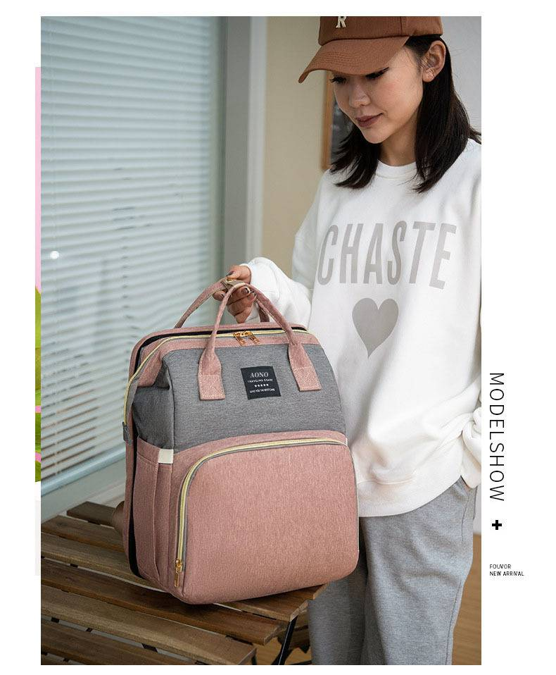 Nuova borsa per mummia da viaggio per bambini, zaino pieghevole per lettino di grande capacità_voghion.com