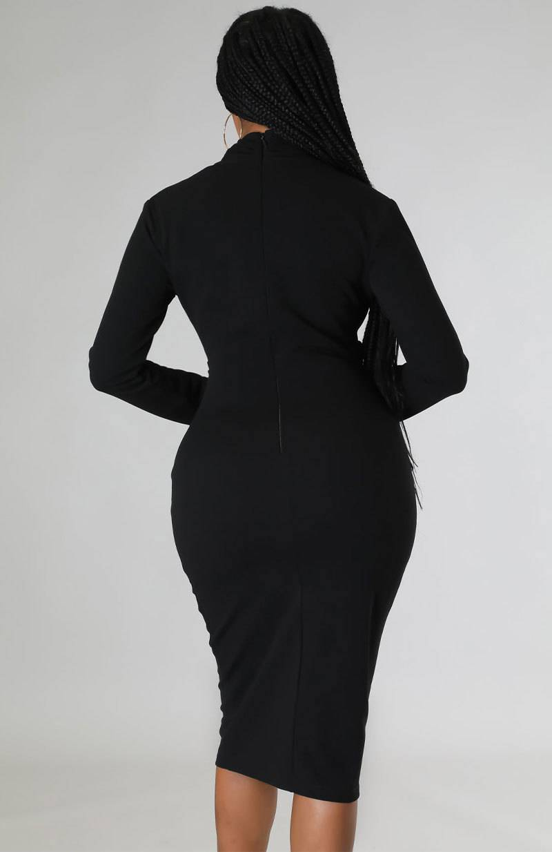 Modisches, sexy, langes, ärmelloses Wickelkleid für Damen mit tiefem V-Ausschnitt_voghion.com