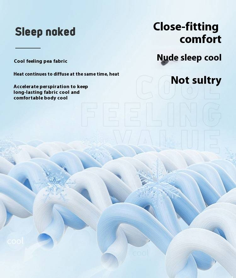 Kylande örngott i Tencel och Latex - 3 storlekar (60x40cm/35x55cm/30x50cm), Andningsbart och Hypoallergent För Vuxna och Barn, Sommarkomfort (2-pack)_voghion.com