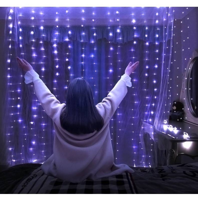 Luces LED navideñas decorativas, guirnaldas de luces festivas para interiores con diseños de muñecos de nieve, Papá Noel, renos y árboles de Navidad._voghion.com