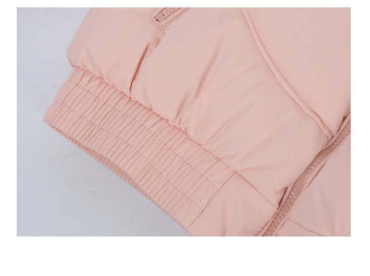 Doudoune courte convertible à manches amovibles et capuche en fausse fourrure pour femme - Manteau d'hiver taille haute doublé polaire épaisse_voghion.com