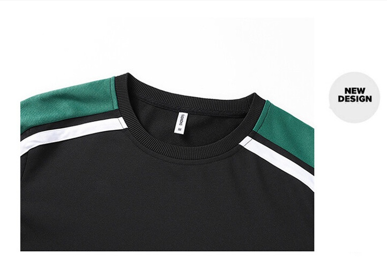 2025 New Spring And Autumn Men's Casual Set, Round-neck Long-sleeved Sweatshirt, Men's Sports Two-piece Set_voghion.com