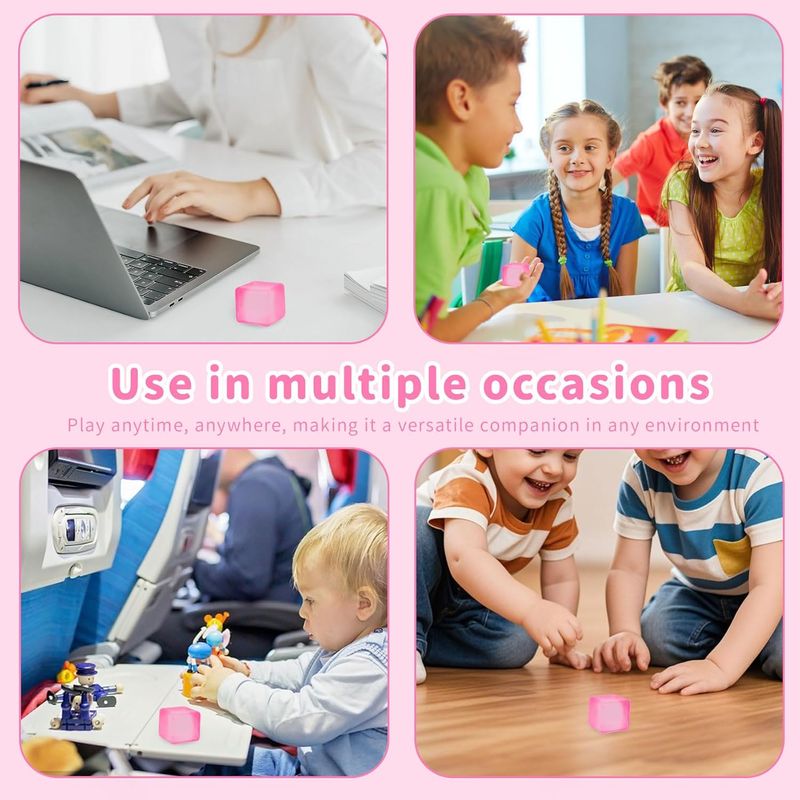 Nice Cube Squeeze Toys Taba Squishy Squishy Cubes Ice Cube Fidget Toy Sensory Fidget Toys Stress Cube Anxiety Relief For Kids And Adults_voghion.com