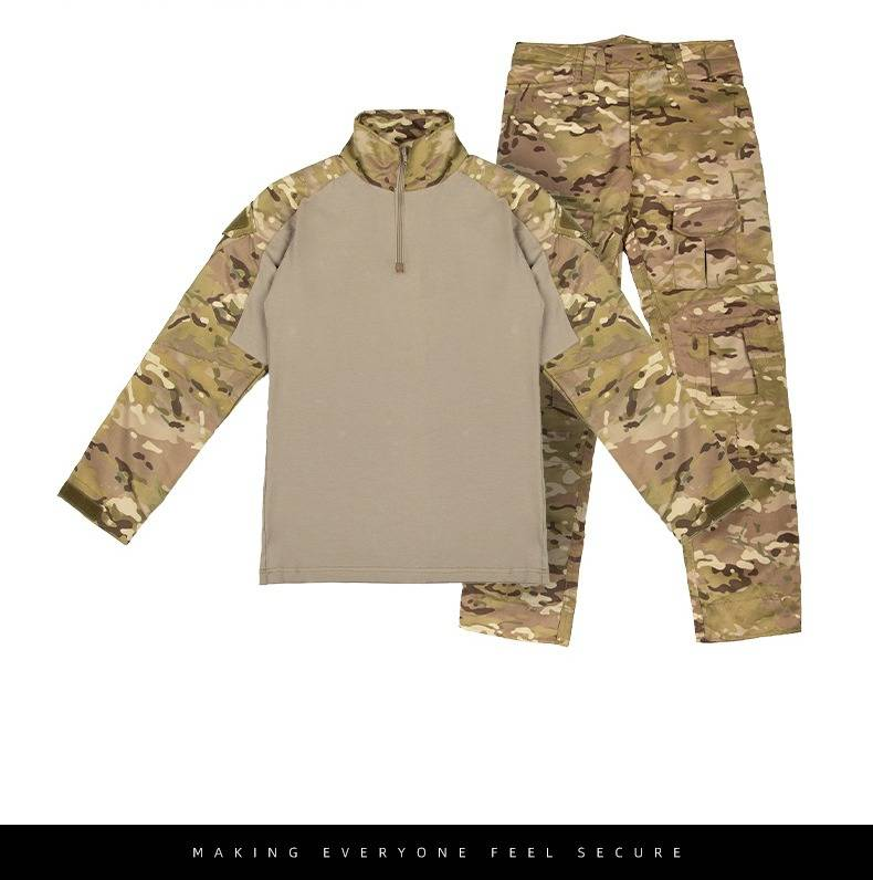 CZ Frogman Tactical Suit – Men's Military Training & Outdoor Camouflage Uniform Set (Jacket & Pants) – CP & Black Python Patterns_voghion.com