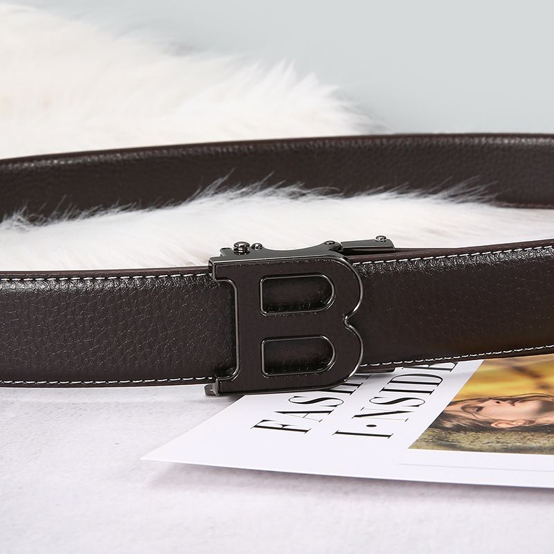 VOOTHOST Hochwertiger Briefgürtel für Männer und Frauen, klassischer, exquisiter Designergürtel für Männer, Modemarke, Designer-Ledergürtel F0127_voghion.com