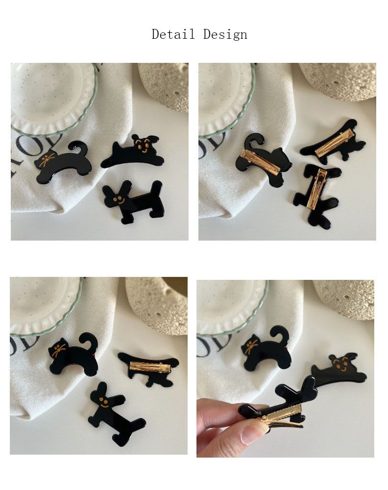 All'ingrosso coreano nuovo carino mini 5 cm animale clip laterale semplice acido acetico frangia fermagli per capelli fermagli a becco d'anatra accessori per capelli_voghion.com