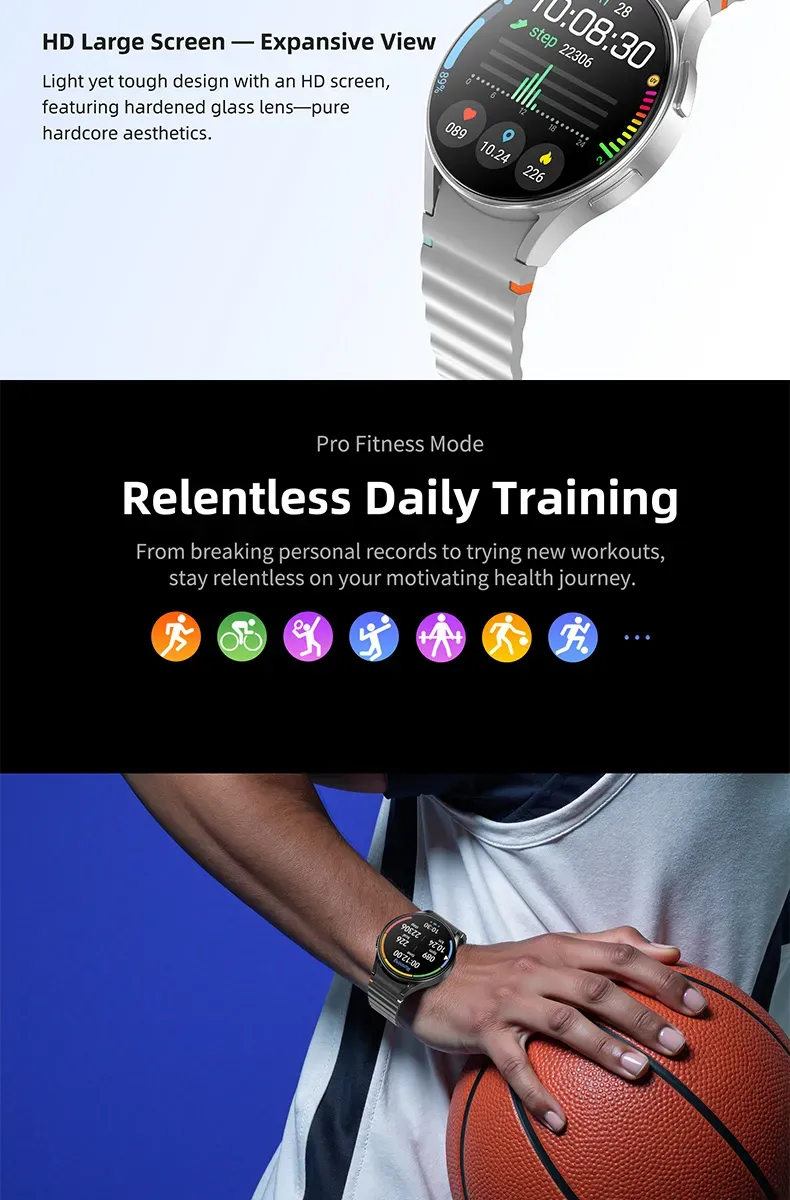 2025 7 Max Smart Watch Health Monitor AMOLED Always Display Bluetooth Call GPS NFC Sports SmartWatch Men Android IOS_voghion.com