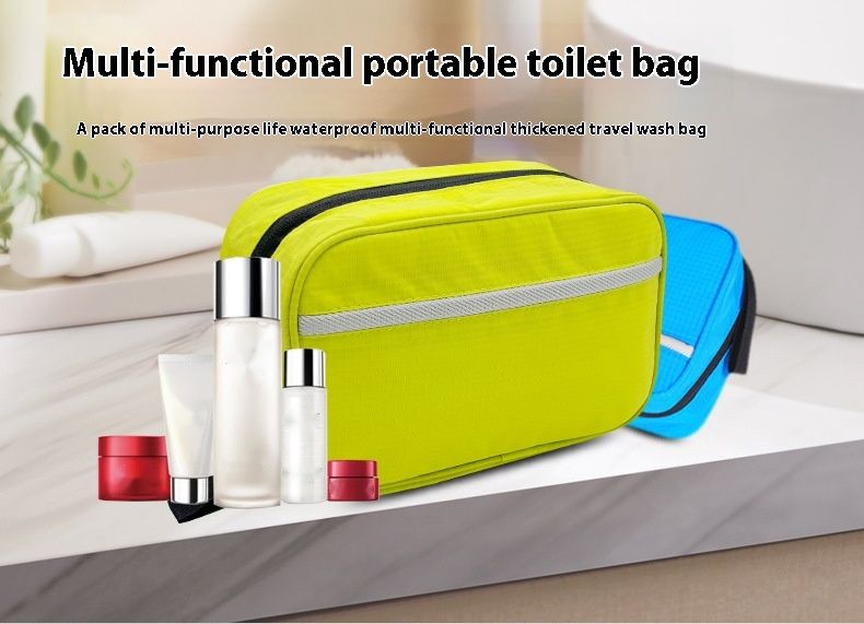 Andralyn Outdoor Rees Dräi an engem Wäschbeutel Portable Dréchen Naass Trennung Späicherbeutel Multifunktionell Waasserdicht Pure Nylon Make-up Beutel_voghion.com