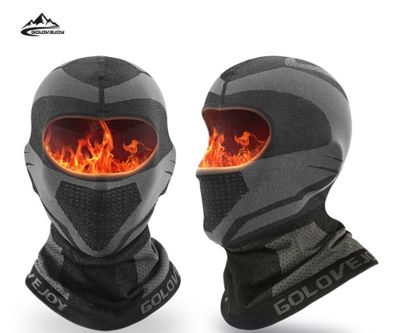 Mode Jeugd/Heren Warmte-behoudende Hoofddeksels Rijgezichtsmasker Buiten Antivries Winddichte Functies Hoofddoek Gevlokte Voering Helmen_voghion.com