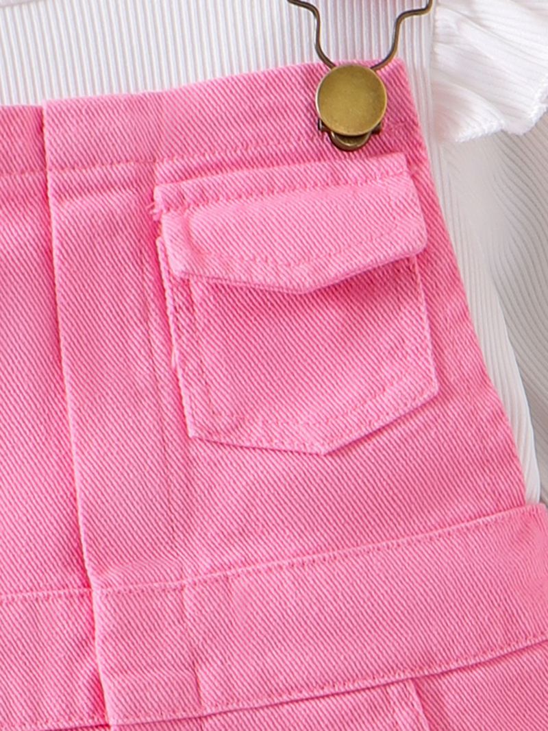 Saldi autunnali per mamma e bambini, completo da bambina con maniche lunghe e anti-strisce, tuta rosa e due pezzi._voghion.com