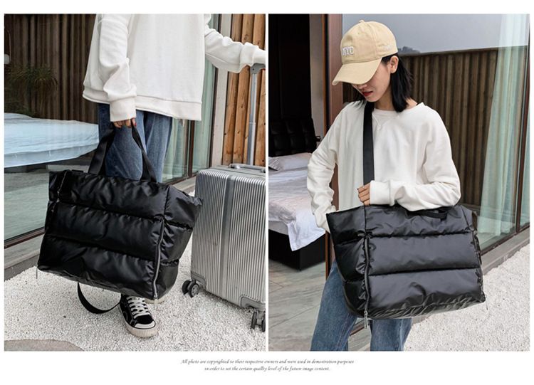 Fitnesstasche Damen Sporttasche Trocken- und Nasstrennung wasserdichte Schwimmtasche Yoga Handgehaltene Einzelschulter-Reisegepäcktasche_voghion.com