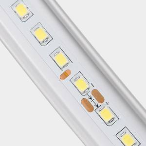 GOECO LED-Wandleuchte, modernes Design, weiß, 44,5 x 10 x 5 cm, 6500 K weißes Licht, 20 W, zeitgenössische Dekoration für funktionale Räume_voghion.com