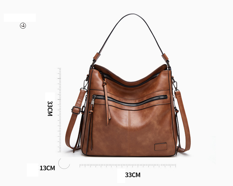 Ladies Tote Bag Large Capacity Women's Bag Crossbody Women's Bag Fashion Handbag Single Shoulder Crossbody Bag_voghion.com