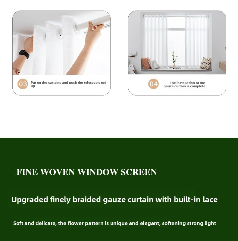 Tenda per porta in pizzo – Pannello pieghevole trasparente in stile coreano, senza foratura, per la privacy, per soggiorno, bagno, bar, 8 misure fino a 220 cm, 80% poliestere_voghion.com