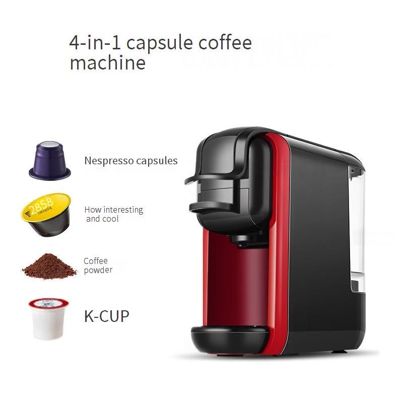 Automatic Capsule Coffee Machine – 19Bar Pressure, Compact Design, Multi-Functional For Espresso & Americano, 1.2L Tank (EU Plug)_voghion.com