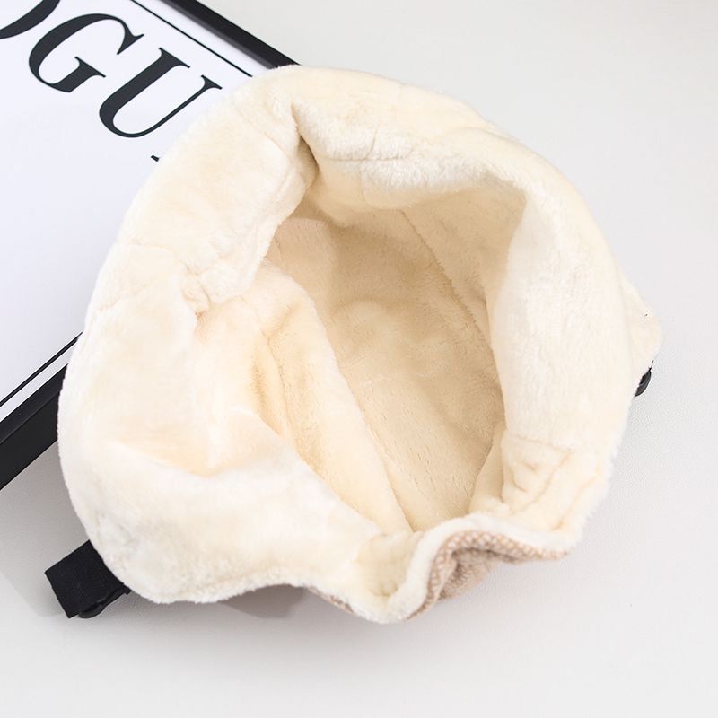 Motorcycle Helmet Inner Cap Pilot Hat In Autumn And Winter Warm Plus Velvet Warm Riding Windproof Hood Ear Protection Hat_voghion.com