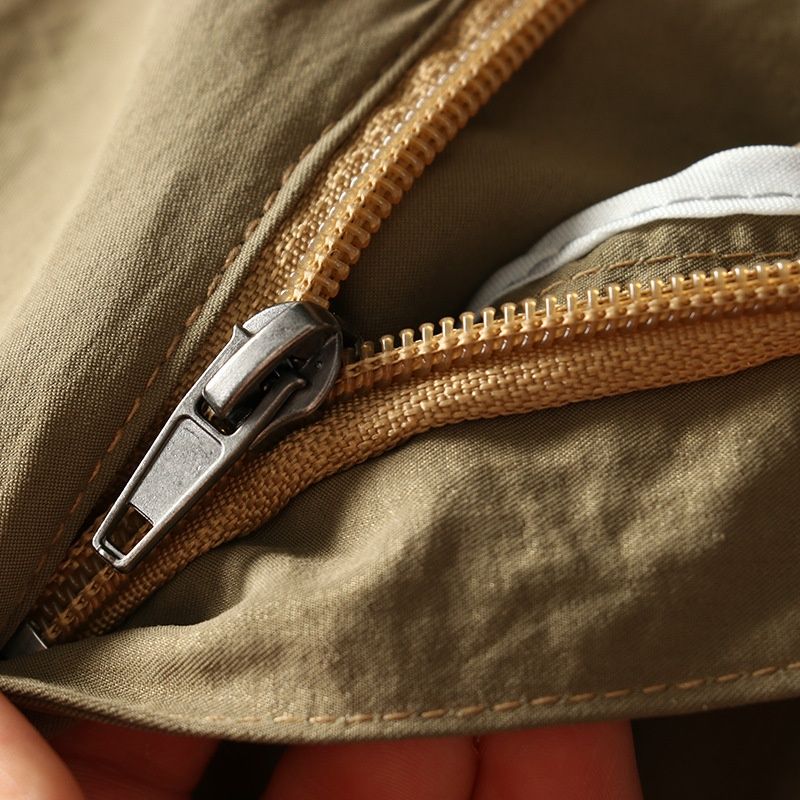 001 Outdoor Cargo Men Loose Straight Casual Long Summer Hiking Quick-Dry American Style Waterproof Fast-Drying Sofhell_voghion.com