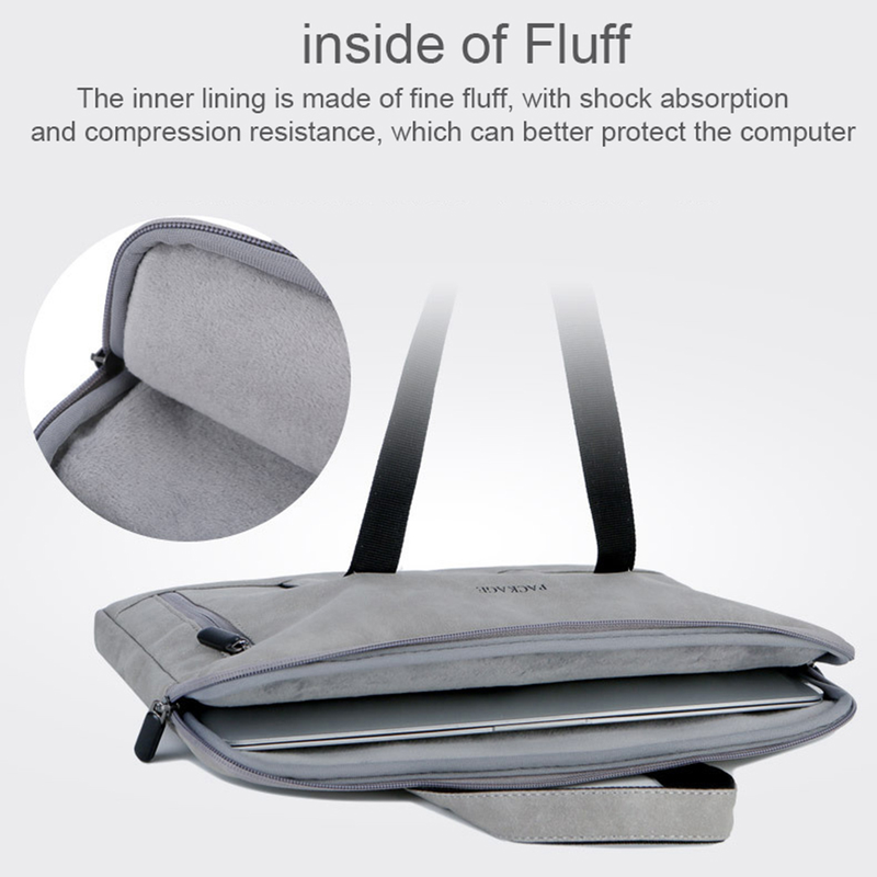 Laptop Bag 13 14 15 15.6 inch Handbag Women Notebook Bag For book Pro Air 13 Case Xiaomi Asus PU Leather Computer Bag_voghion.com