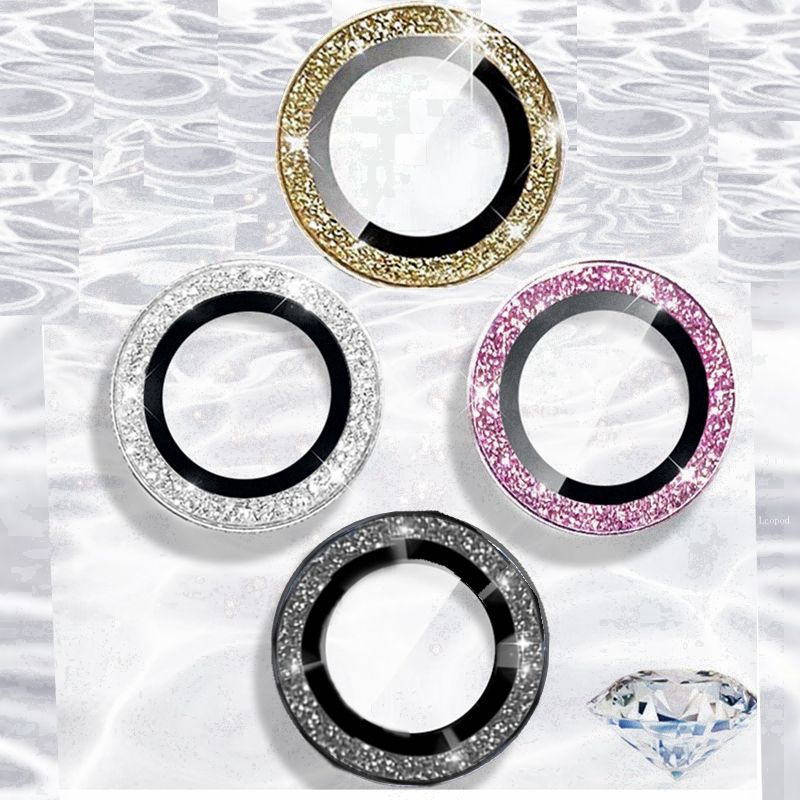 Kameraobjektivschutz für iPhone 11 12 13 14 15 16 Pro Max 12 13 Mini 14 15 16 plus Diamantmetall-Schutzglas_voghion.com