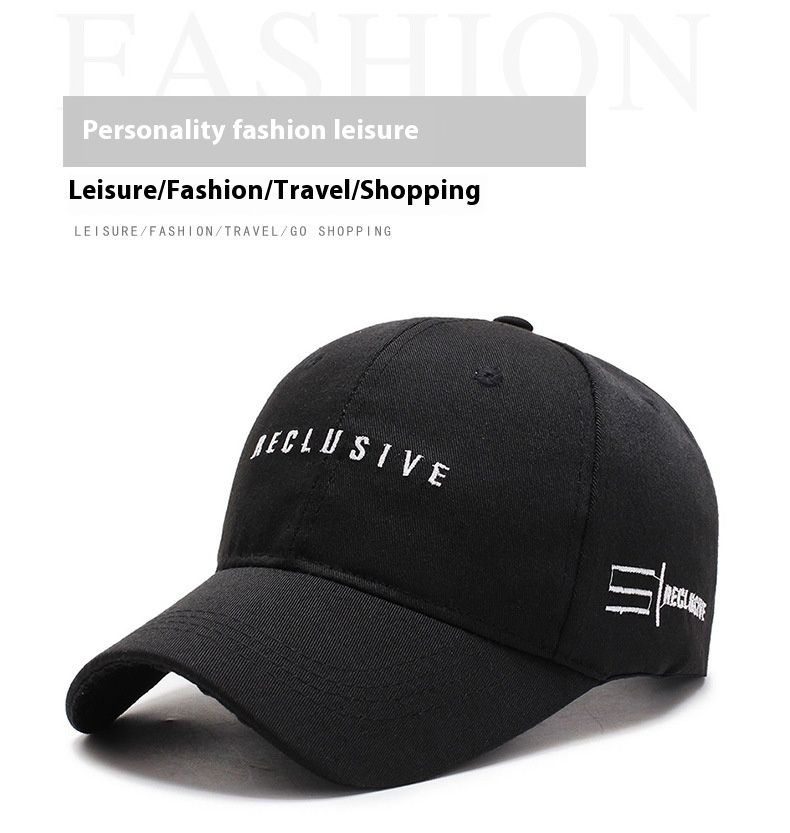 New Hat for Women, Round Face for Spring and Summer, Cute Japanese Duckbill Hat, Ins Trendy Couple, Male, Korean Version Baseball Hat, Sunshade Hat_voghion.com