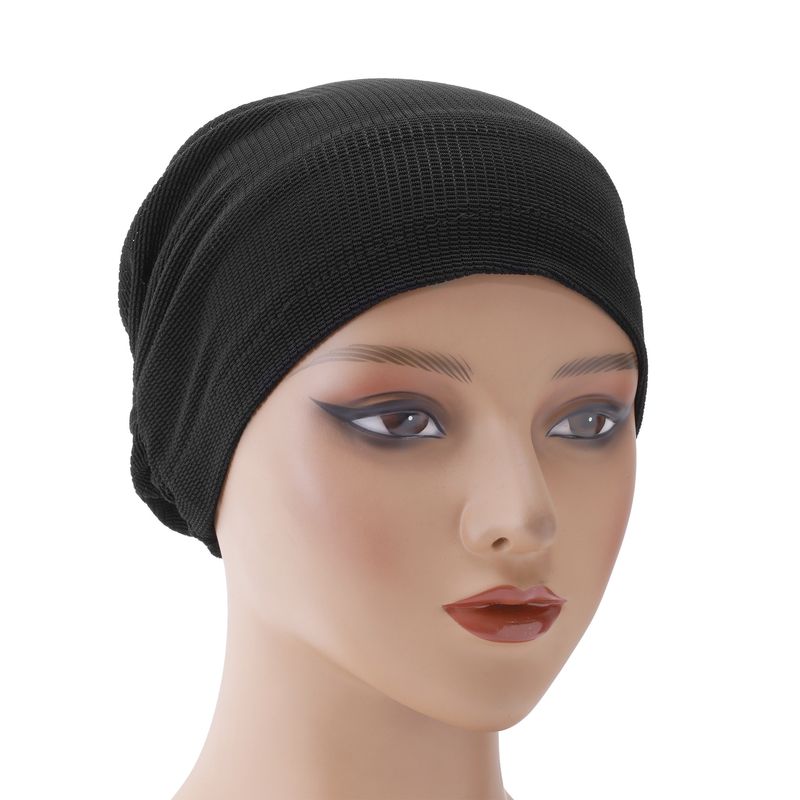Hui Nationality Summer Hat – Super Elastic Soft Yarn Head Cover, Breathable & Comfortable Women's Bottoming Hat_voghion.com