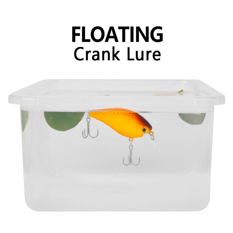 Bionic BKB Hook Lure Rock Fat 6 Colors Hard Bait 7cm-13g Fishing Gear DW407_voghion.com
