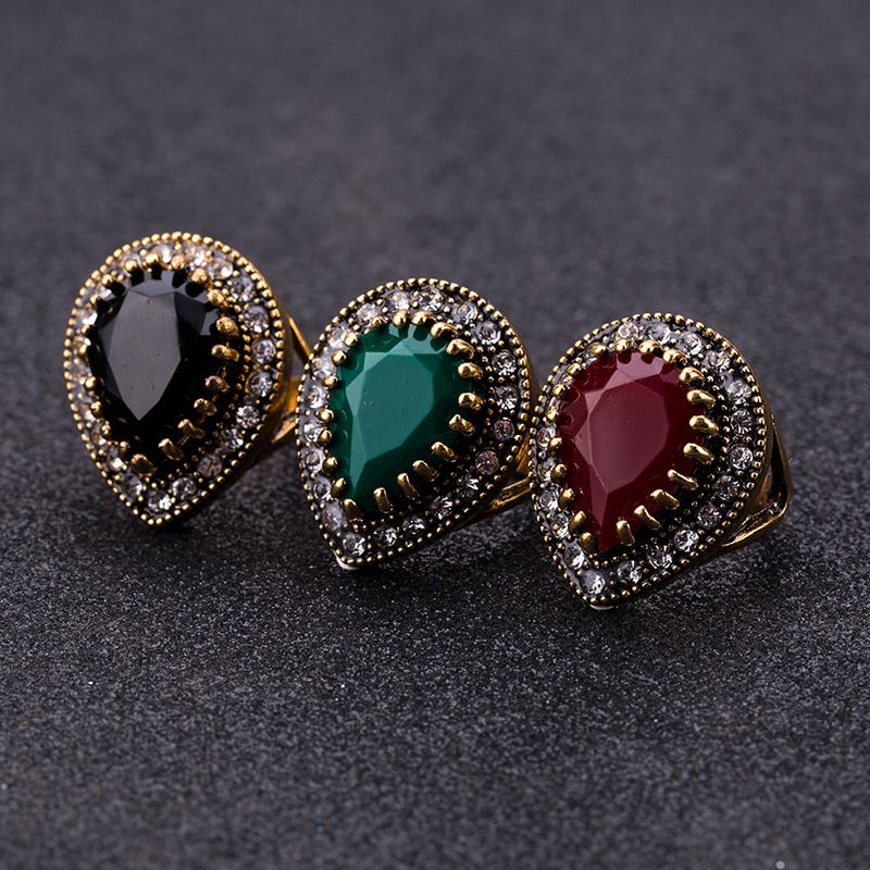 Large Resin Ring Bohemian Style Yiwu Goods Individually Packaged Good Quality_voghion.com