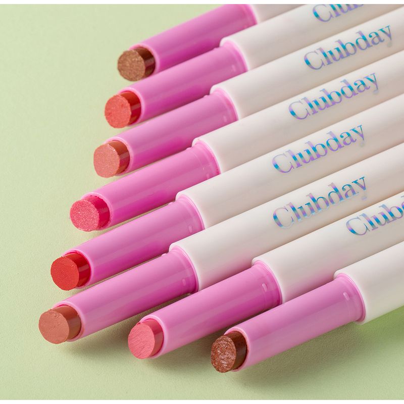 Clubday Langvarig Fugtgivende Presslæbestift - Perlemorsglimmer Roseduftende Spejllipgloss Med Fugtgivende Formel_voghion.com