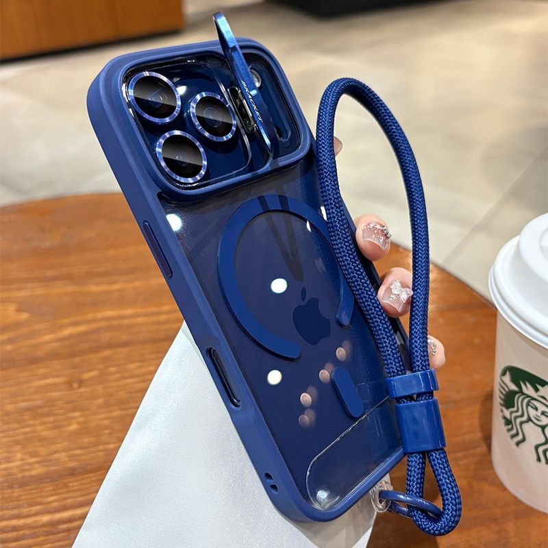 For Air Promax Wrist Strap Lanyard Camera Bracket Case For Iphone 17 15 16 12 11 13 14 Pro Max Plus Cover_voghion.com