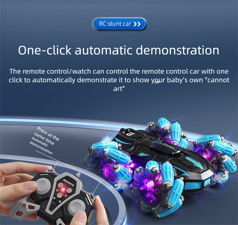 Remote Control Car Gesture Sensing 4WD High-Speed Off-Road Drift Stunt Wireless Racing Transforming Toy For Boys_voghion.com