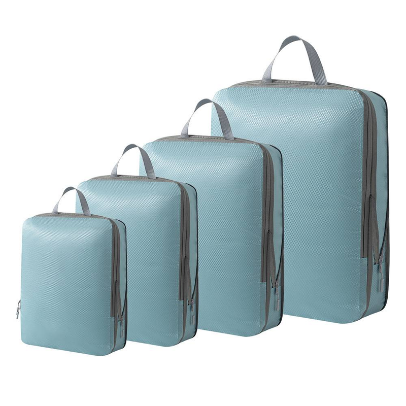 Storage Bags Travel Compression Set Waterproof Suitcase Clothes Packing Travel Compression Storage Bag Four Piece Set_voghion.com