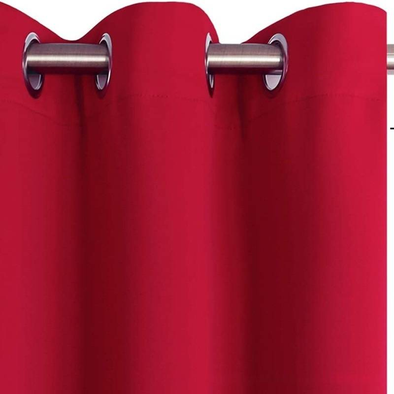 Blackout Curtains - Solid Color Thermal Insulated Window Drapes (100% Light Blocking Noise Reducing Ready-To-Hang For Bedroom/Living Room)_voghion.com