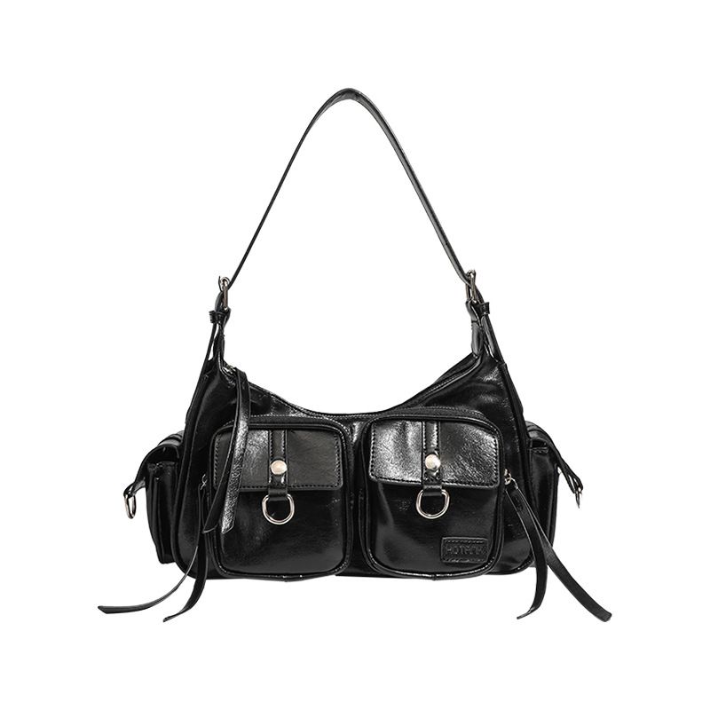 2025 Spring And Summer New Women, Forest Cute Fashion Casual Shoulder Armpit Bag, Simple Commuter Small Square Versatile Daily_voghion.com