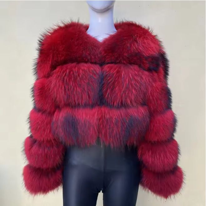 Damenbekleidung Pelzmantel Kunstpelz Kunstpelz Wintermantel Damen Kurzjacke mit Lederbesatz, modisch und warm, mehrere Farben und Größen_voghion.com