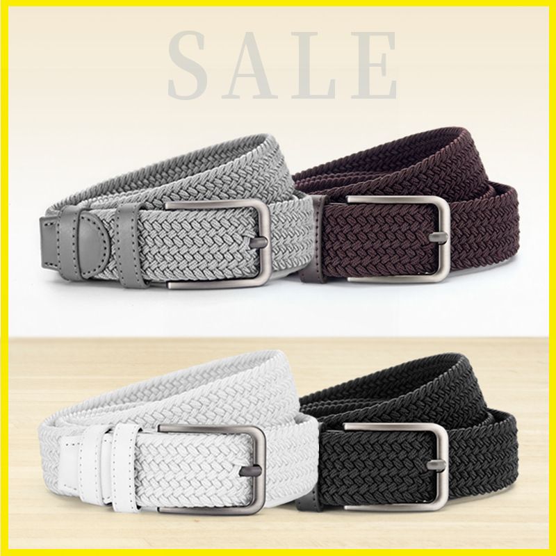 Casual For Women And Men, Pin Buckle, No Hole Elastic Belt, Youth Versatile Couple Student Stretch Jeans Belt Trendy_voghion.com