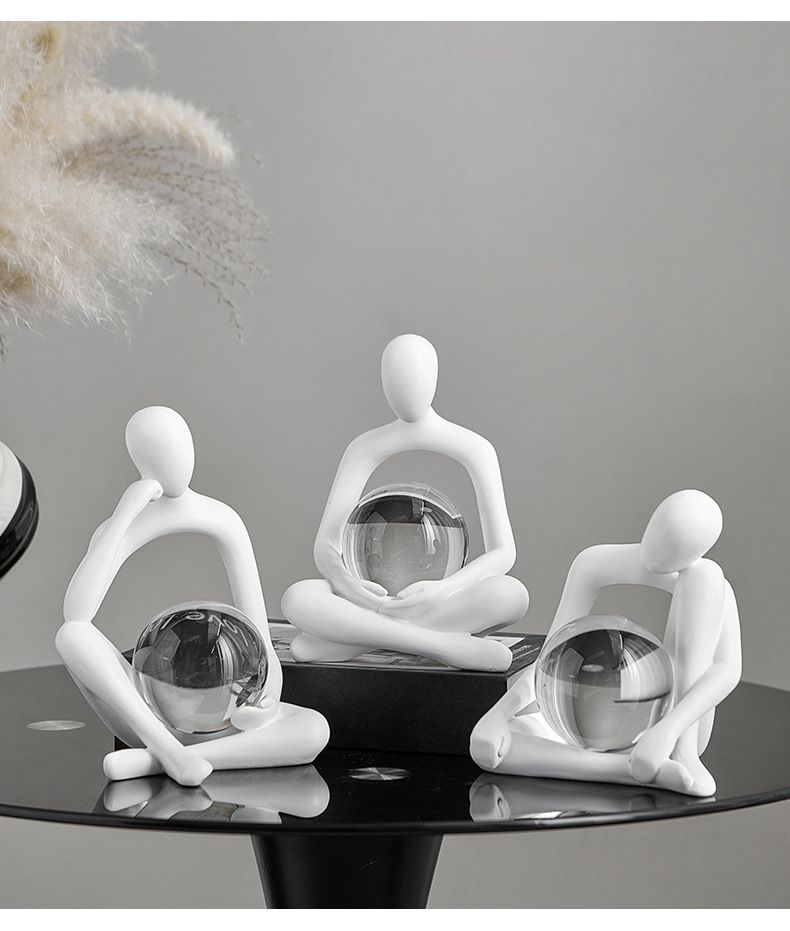 Wohnkultur Nordischer Stil Abstrakter Charakter Desktop Kleine Ornamente Einfache Kunst Home Wohnzimmer Veranda Dekoration Geburtstagsgeschenk_voghion.com